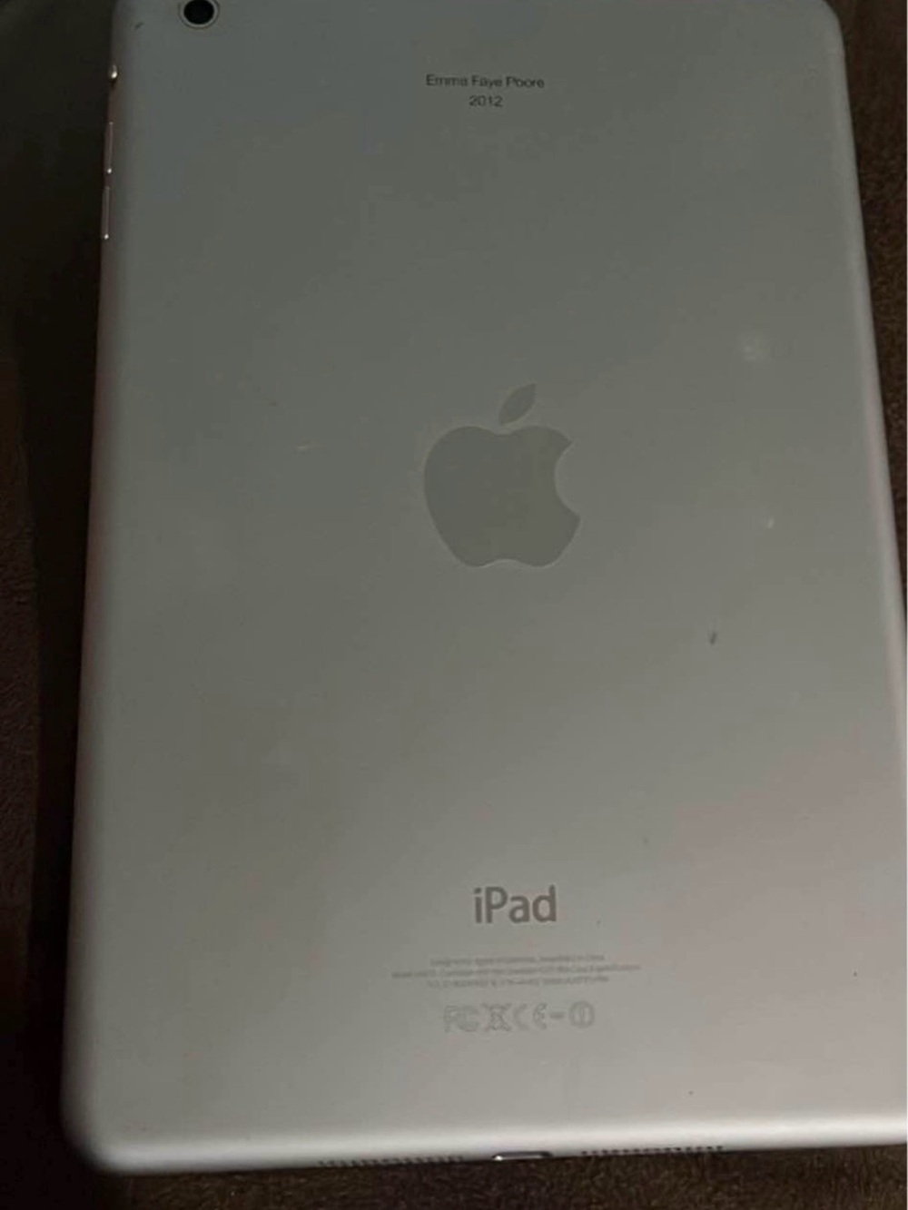 Apple iPad in Silver Aluminum Finish